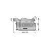 Waterlock VETUS type LP90, entrée fixe, 90mm