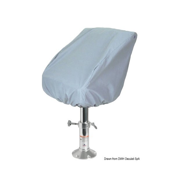 Couvre-siège monoplace 60x60x65 cm Gris Couvre-siège monoplace 60x60x65 cm Gris