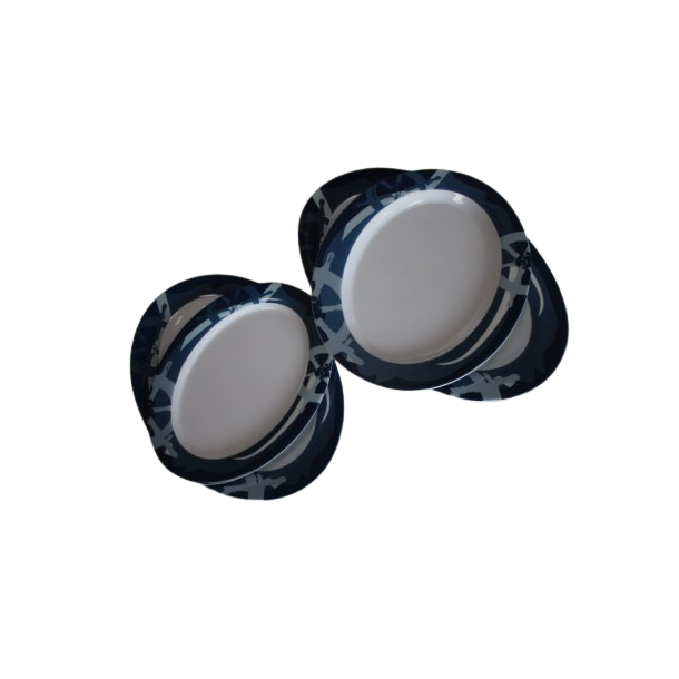 Plats en mélamine 