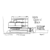 Bloc de contrôle pour chariot Harken Ø réa 45
