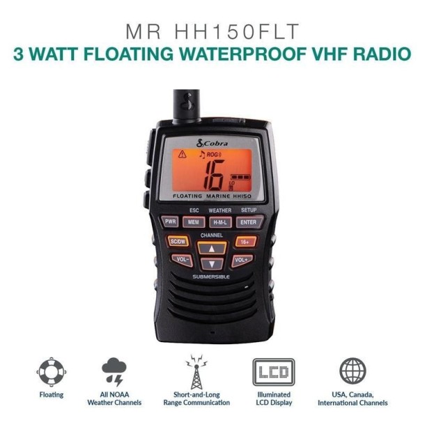 VHF Portable COBRA H150