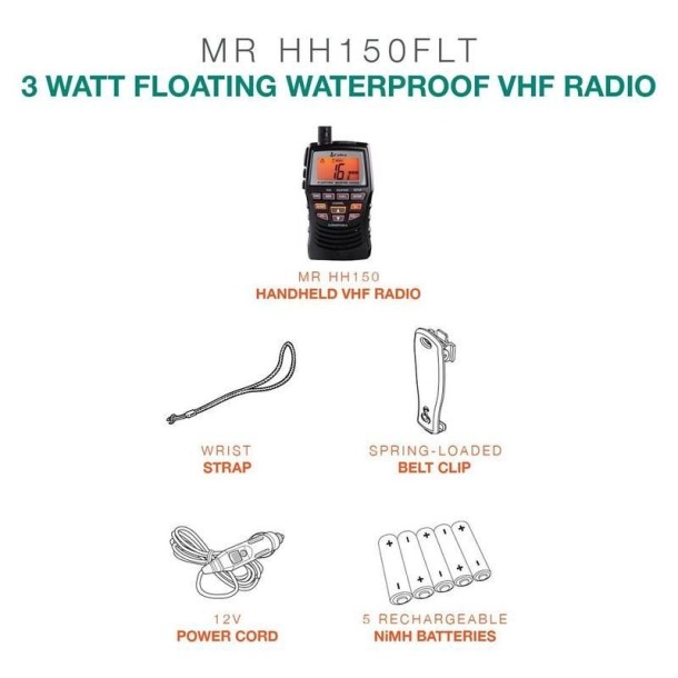 VHF Portable COBRA H150