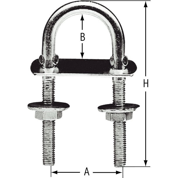 Cadène demi-ronde-Accastillage de pont-Accastillage