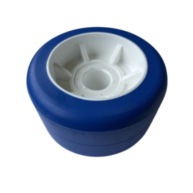 Galet Bi-matière 60x100 Bleu/Blanc