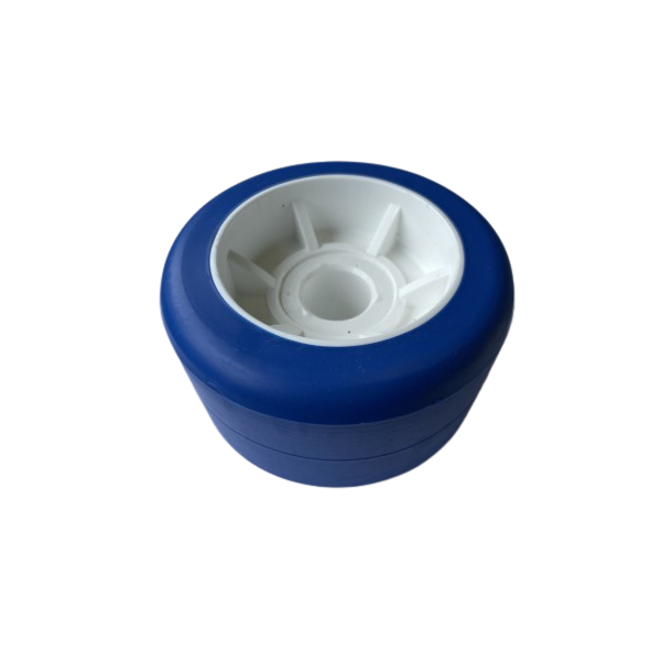 Galet Bi-matière 60x100 Bleu/Blanc