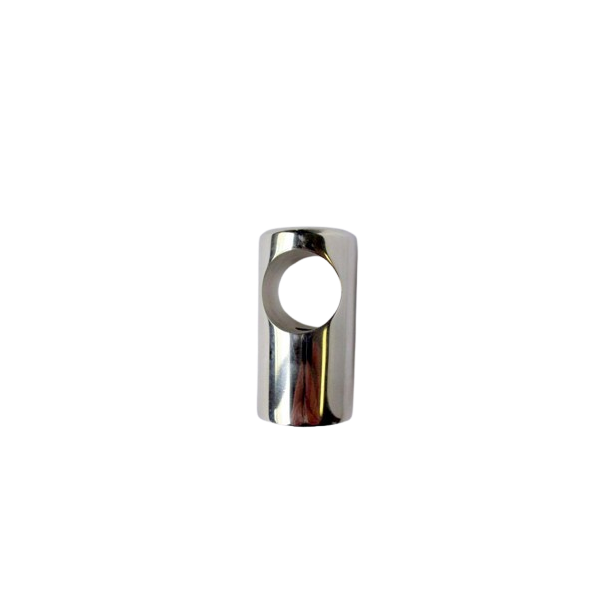 Embouts passant main-courante inox pour tubes Ø22-25