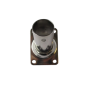Platines inox base rectangulaire 90° 22-25 mm