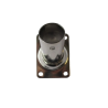 Platines inox base rectangulaire 90° 22-25 mm