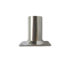 Platines inox base rectangulaire 90° 22-25 mm