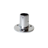 Platines balcon base ronde 90° 22-25 mm