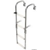 Echelles repliables avec fixations arrondies