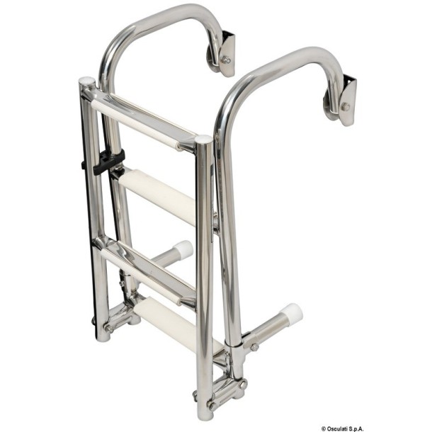 Echelles repliables avec fixations arrondies