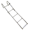Echelles repliables avec fixations arrondies 4 ou 5 marches