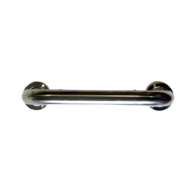 Main courante inox et teck 230 x 170 mm