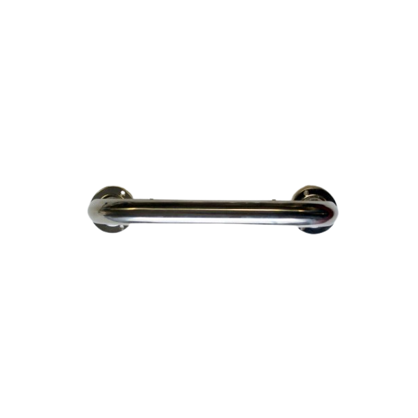 Main courante inox et teck 230 x 170 mm