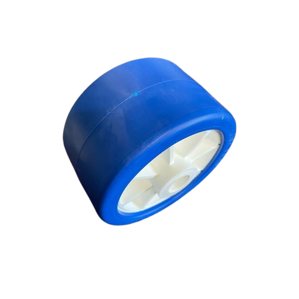 Galet 120 x75 AL17 Blanc/Bleu