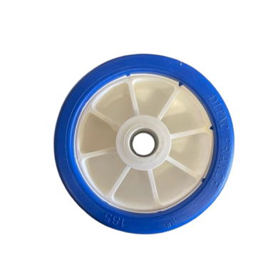 Galet 120 x75 AL17 Blanc/Bleu