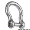 Manille lyre inox 6 pans Ø10 mm