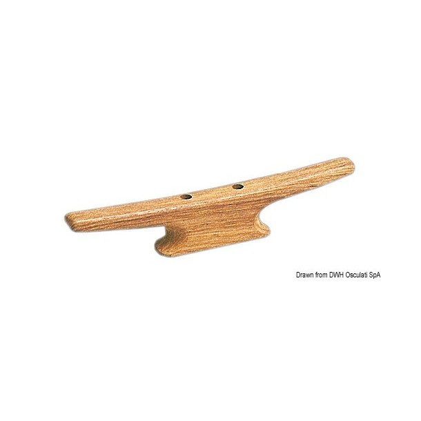 Taquet en teck 15cm