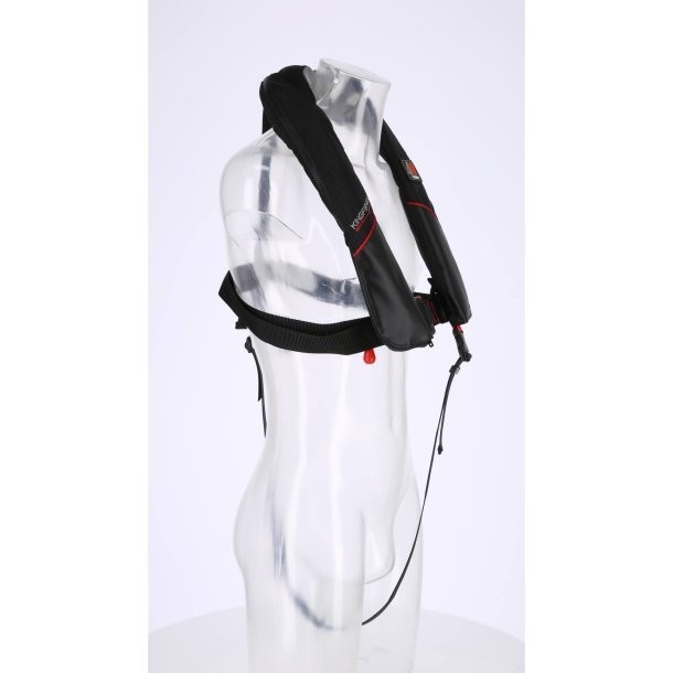 Gilet automatique Kingfisher 150N manuel noir Bretagne.