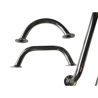 Mains courantes en inox platine, différentes longueurs.