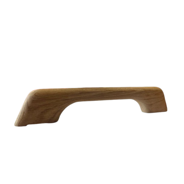 Main courante simple 325 mm en Teck 