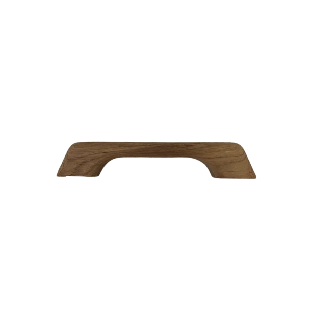Main courante simple 325 mm en Teck 