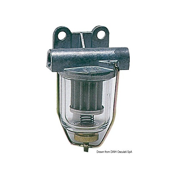 Filtre carburant cuve en verre 20/150 l/h Filtre carburant cuve en verre 20/150 l/h