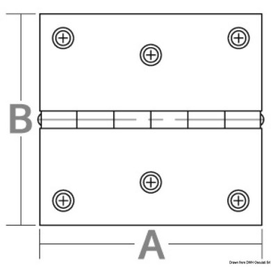 charnière inox