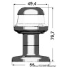 Feu de navigation Orions 112,5° LED en plastique Blanc