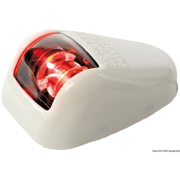 Feu de navigation Orions 112,5° LED en plastique Blanc