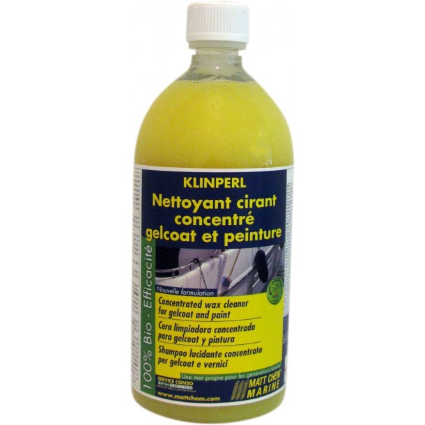 Klinperl - Nettoyant cirant Gelcoat et Peinture 1L Matt Chem Klinperl - Nettoyant cirant Gelcoat et Peinture 1L Matt Chem