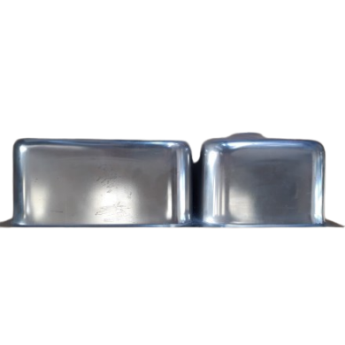 Evier double en Inox