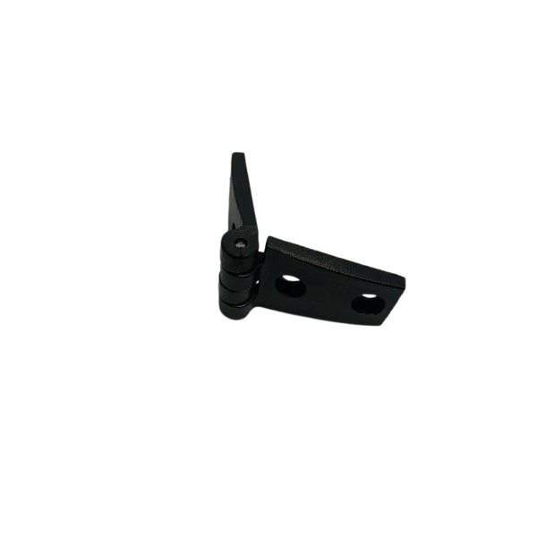 Charnière en nylon renforcée noir 82x26 mm