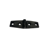 Charnière en nylon renforcée noir 82x26 mm
