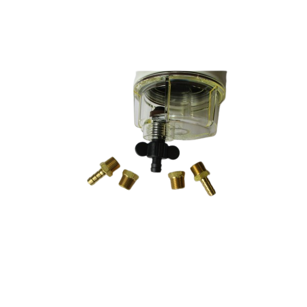 Filtre décanteur séparateur pour essence, filtre 10 microns. 