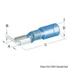Cosse faston femelle 6.3 mm x4