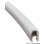 Liston PVC noir semi-flexible armé 1,5x4 mm