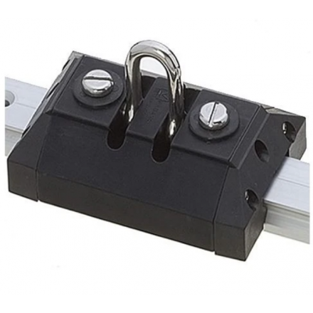 Chariot d'écoute 31 mm à billes avec manille pivot Viadana