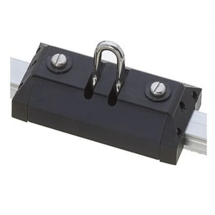Chariot d'écoute 31 mm à billes avec manille pivot - Modèle Long Viadana