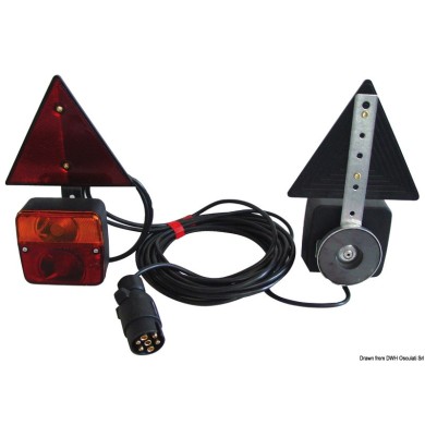 Kit feux à LED fixation magnétique flèche dynamique