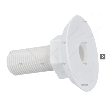 Passe-coque Flush 3/4" Forespar