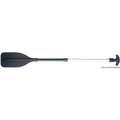 Mini pagaie télescopique de 70 à 118 cm. 