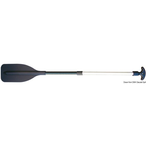Mini pagaie télescopique de 70 à 118 cm. 