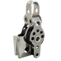 Poulie double Inox - Taquet sifflet - Ringot - Réa 17