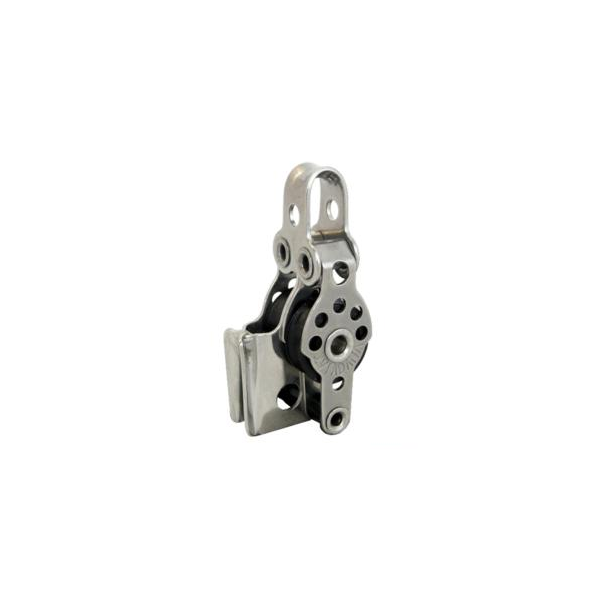Poulie double Inox - Taquet sifflet - Ringot - Réa 17 Viadana