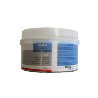 Mastic polyester armé