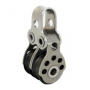 Micro poulie double fixe en Inox - Réa 17