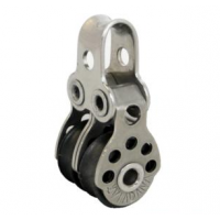 Micro poulie double fixe en Inox - Réa 17