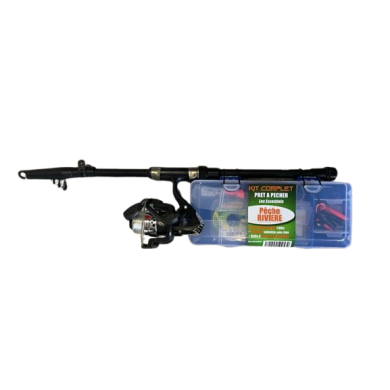 Kit complet "Prêt à pêcher" enfant Kerfil